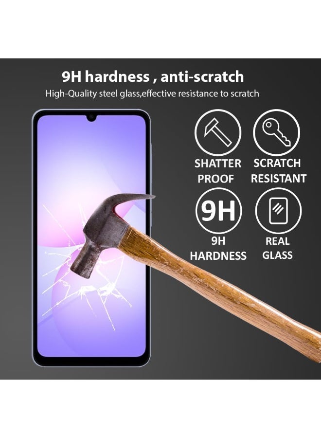 ACLIX Screen Protector for Samsung Galaxy A07, 9H Tempered Glass Screen Shatterproof Anti Scratch Glass HD Clear Case Friendly - Image 2